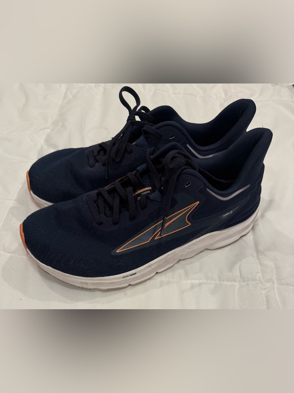 Altra Torin 6 Road Running Shoes Navy Coral Women's Size 10 Excellent Condition